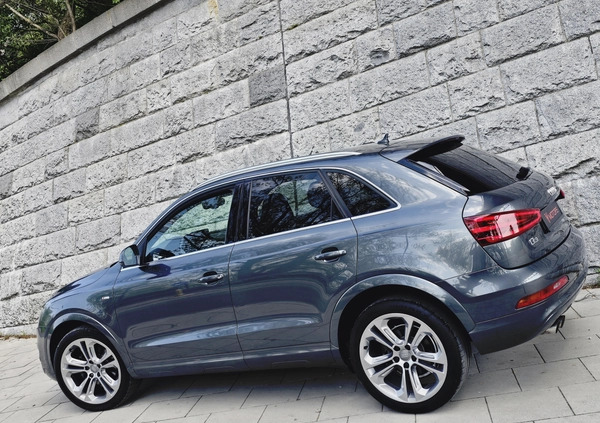 Audi Q3 cena 57700 przebieg: 239647, rok produkcji 2013 z Szczekociny małe 781